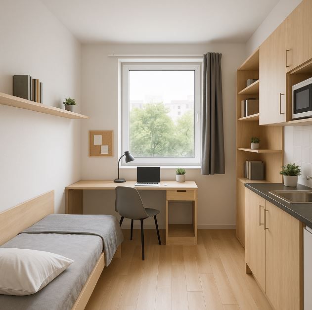 學生套房裝潢一次看懂：小坪數動線、收納配置，讀書更專心